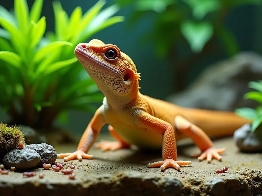 トッケイ ヤモリ 餌