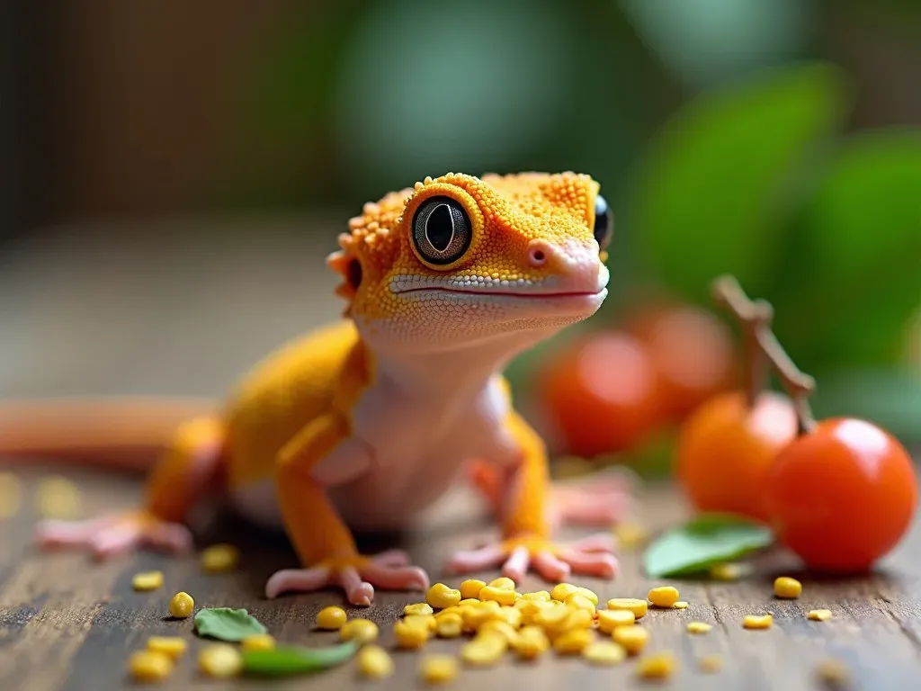 ヤモリの餌